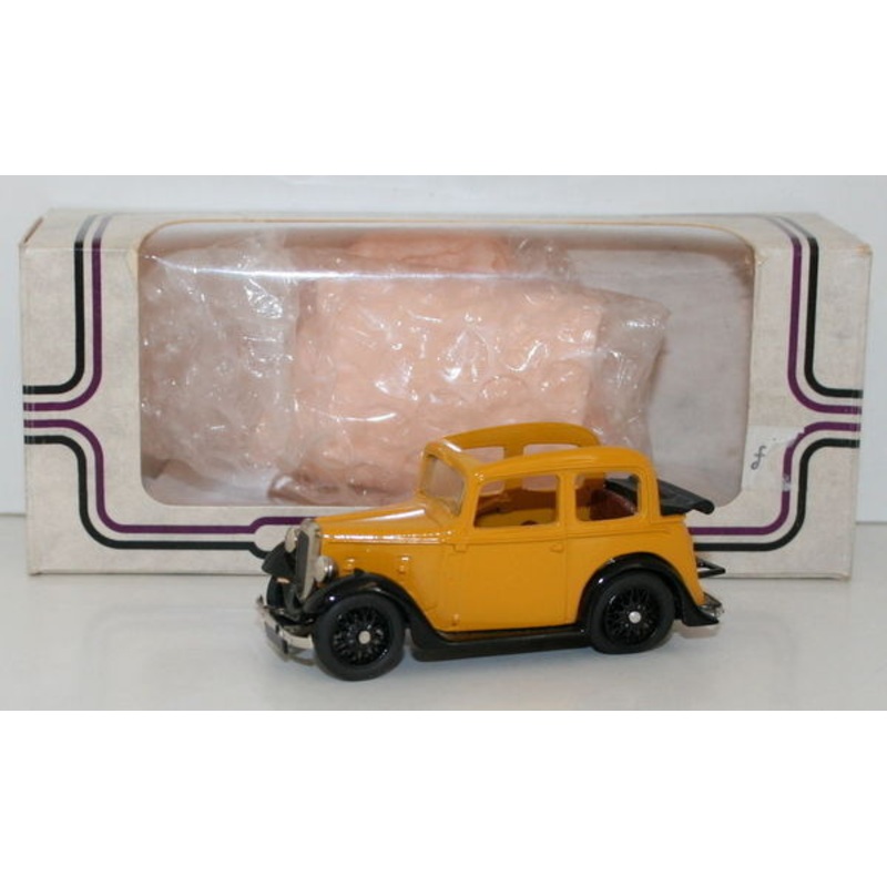 PROMOD GEARBOX 1/43 SCALE WHITE METAL - AUSTIN SEVEN 7 PEARL CABRIOLET - YELLOW