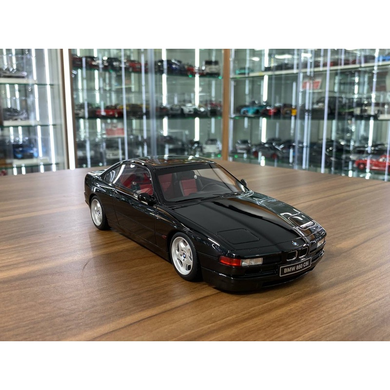 1/18 Resin Otto Mobile BMW 850 CSI E31 1990 black Limited 1500 pcs