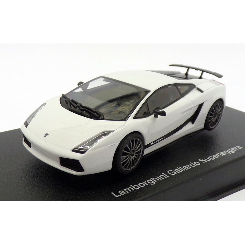 Autoart 1/43 Scale 54615 - Lamborghini Gallardo Superleggera - Met White