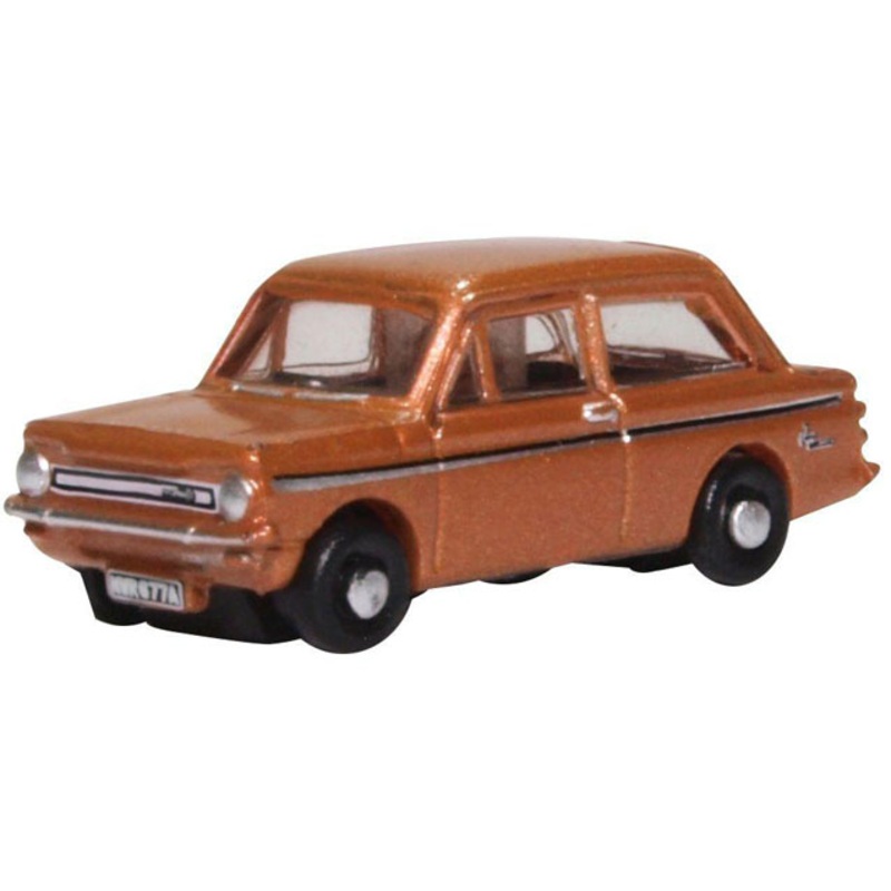 Car Hillman Imp Tangerine Metallic 