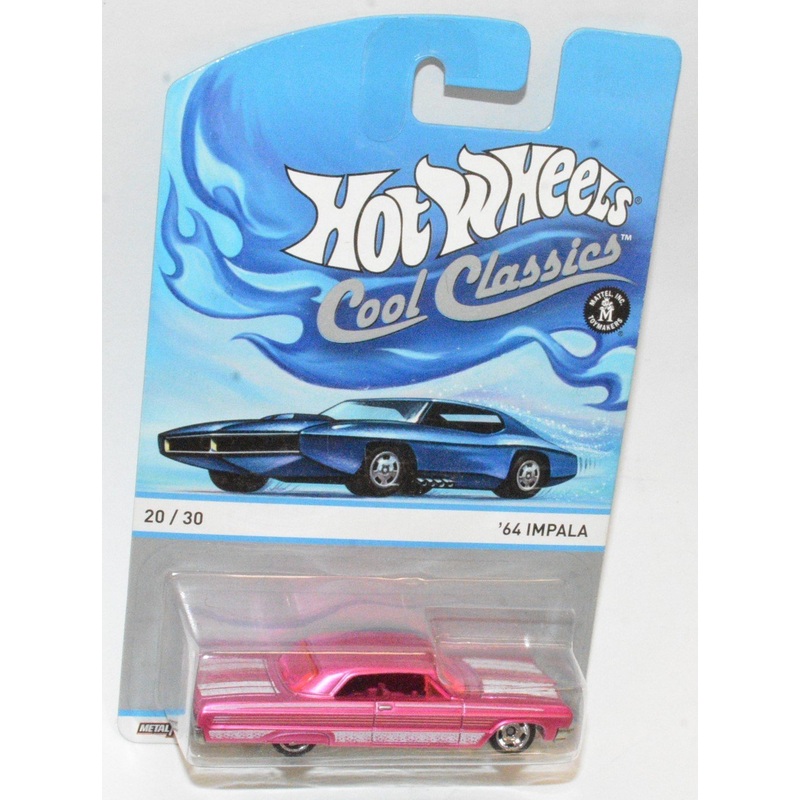 Exclusive Hotwheels cool classic '64 impala