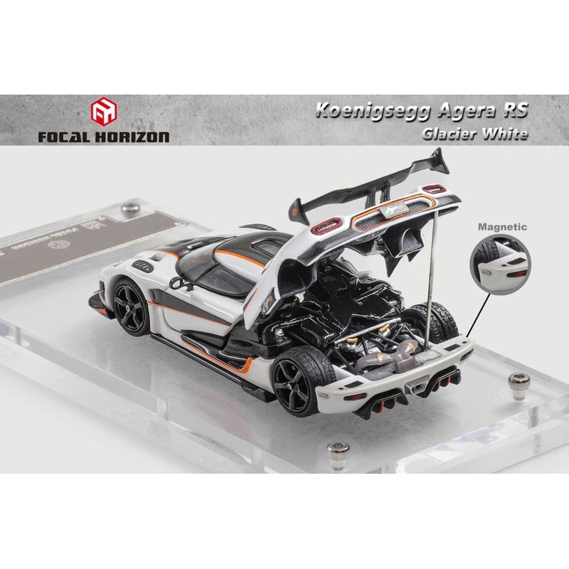 Focal Horizon 1/64 Koenigsegg Agera RS White