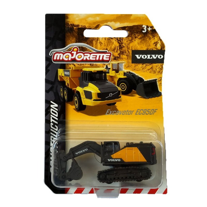Majorette Construction Excavator EC950F - Yellow / Black