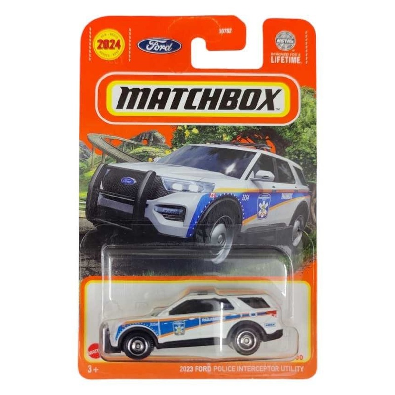 Matchbox 2023 Ford police interceptor utility mainline imported 1:64 scale