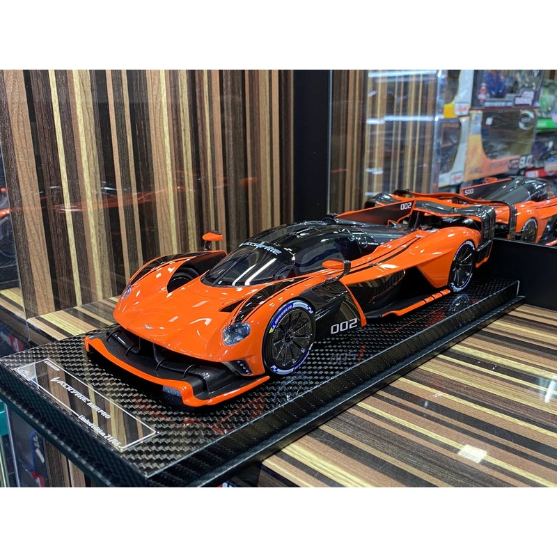 VIP Models Aston Martin Valkyrie AMR Pro - 1/18 Resin Model, Orange, Limited Edition 66