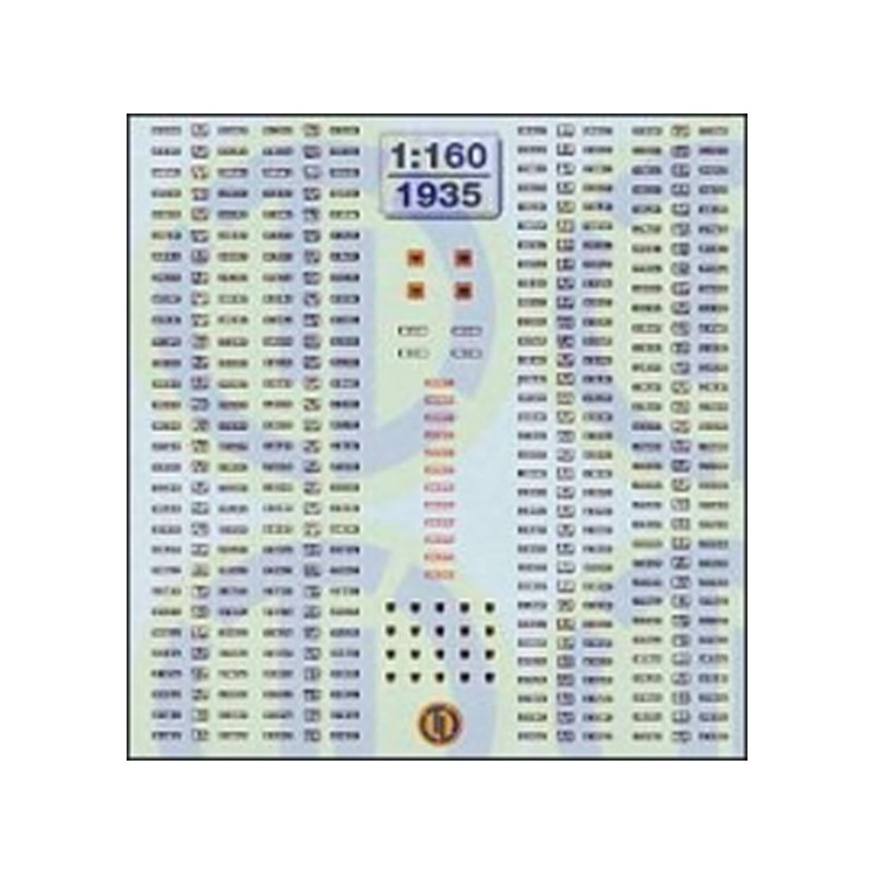 Decals Euro license plates