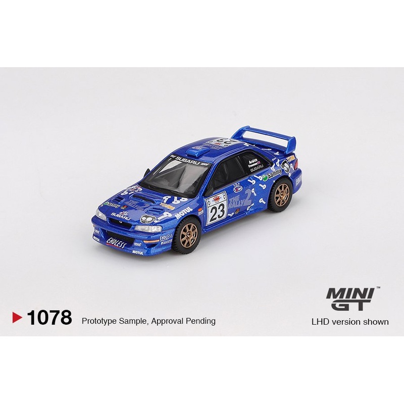 [ETA:  Jan 2026 ] Mini GT 1/64 Subaru Impreza WRC99 #23  2000 Acropolis Rally