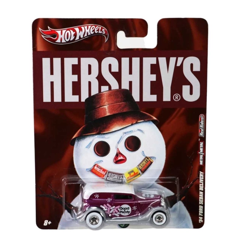 EXCLUSIVE Hotwheels Hershey's 34 Ford Sedan Delivery