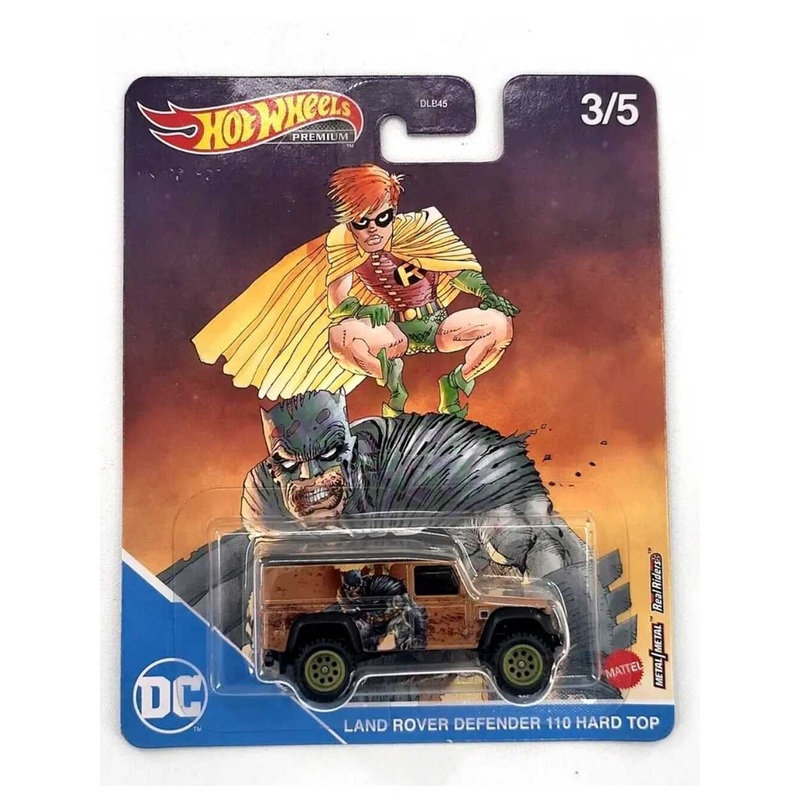 EXCLUSIVE Hotwheels Land Rover Defender 110 hard Top imported premium 1:64 Scale