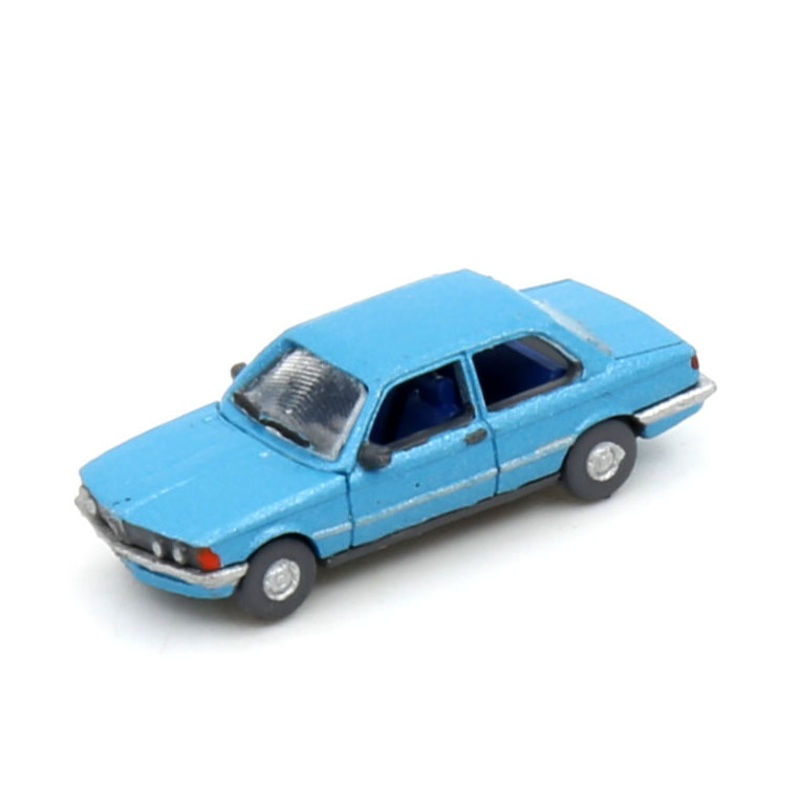 Finished model car BMW 323i  Light blue metallic