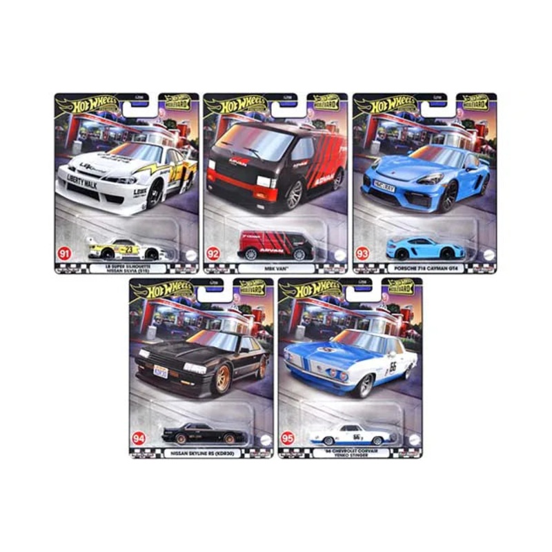 Hot Wheels 1/64 2023 Boulevard Mix 1 (set of 5)