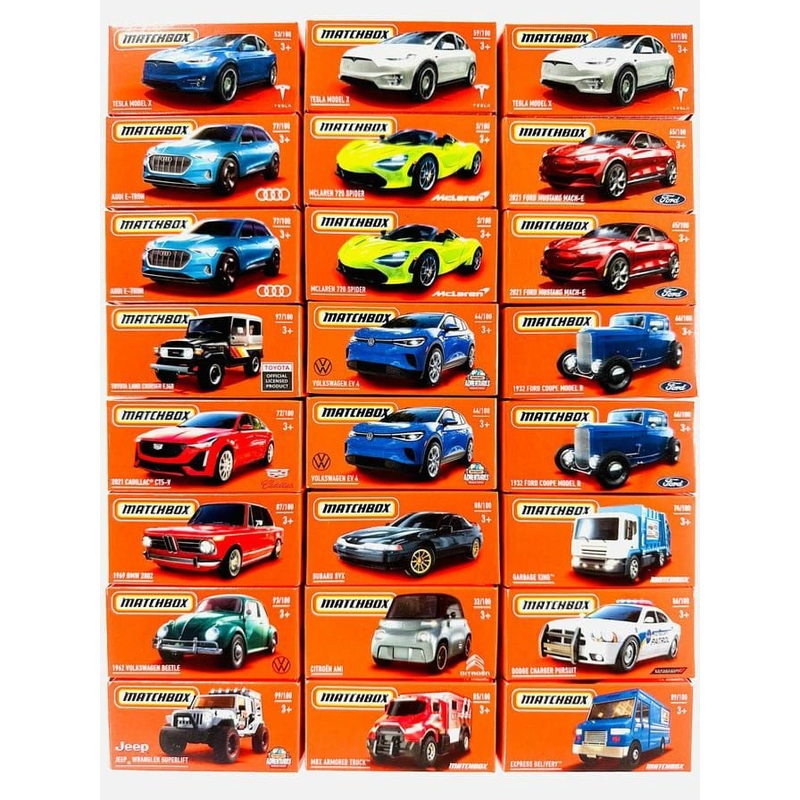 MATCHBOX DRIVE ADVENTURE (SET OF 24) A4
