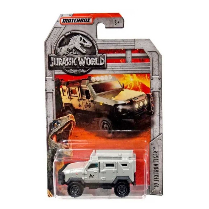 Matchbox Jurassic World 10 Textron Tiger (blister Damage) Mainline Imported Premium 1:64 scale
