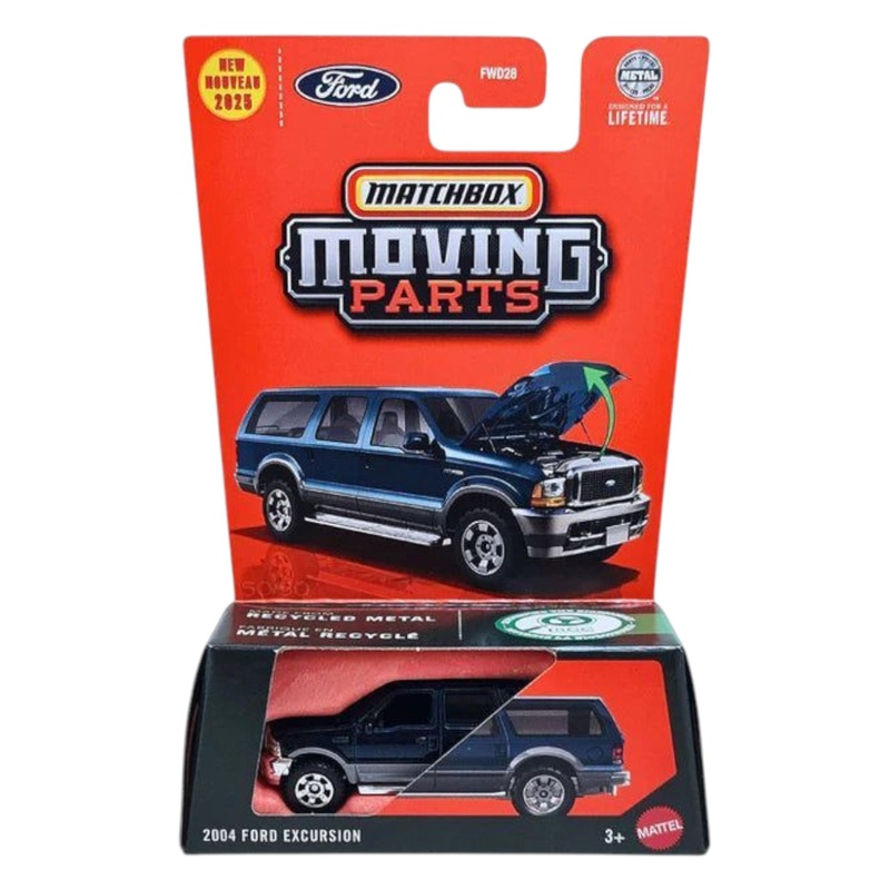 Matchbox Moving Parts 2004 Ford Excursion 1:64 Scale