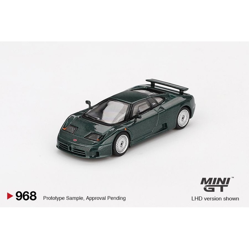 Mini GT 1/64 Bugatti EB110 GT Verde Scuro