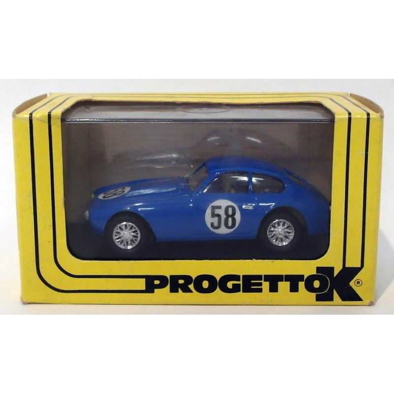 Progetto K 1/43 Scale Diecast 038 - Ferrari 225 Coupe #58 Monaco GP 1952