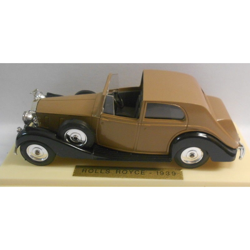 Solido 1/43 Scale Metal Model - SO255 ROLLS ROYCE 46 BROWN