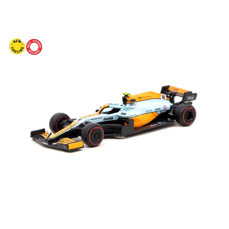 Tarmac Works 1/64 McLaren MCL35M Monaco Grand Prix 2021 Lando Norris