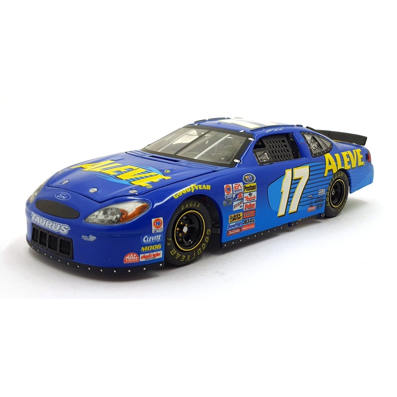 Team Caliber 1/24 Scale MK3O217AL - 2003 Ford Taurus #17 Aleve NASCAR - Kenseth