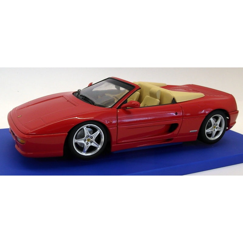 UT Models 1/18 Scale Diecast 180 074030 Ferrari F355 Spider 1994 Red Cream Int
