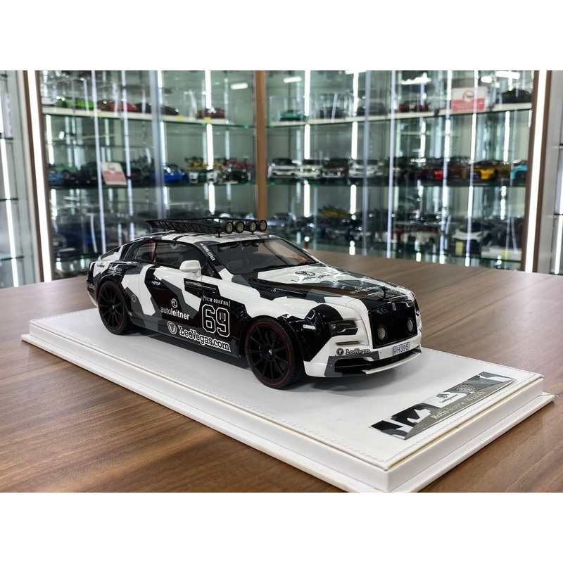 1/18 Resin Rolls-Royce Wraith by VIP Models in Camo Limited Edition - 50 pcs