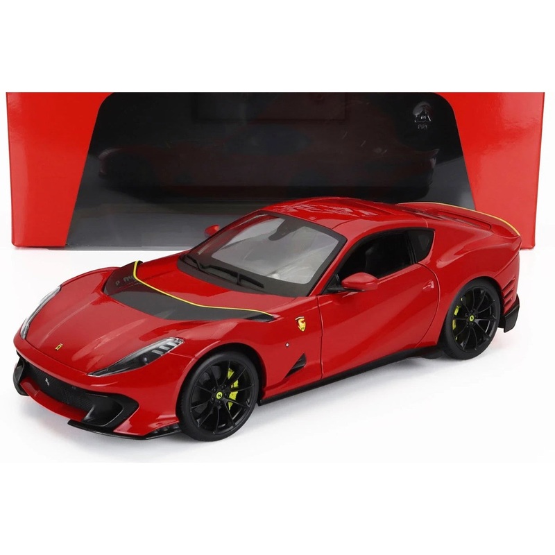 Bburago 2021 Ferrari 812 Competizione Rossa Corsa Red 1:18