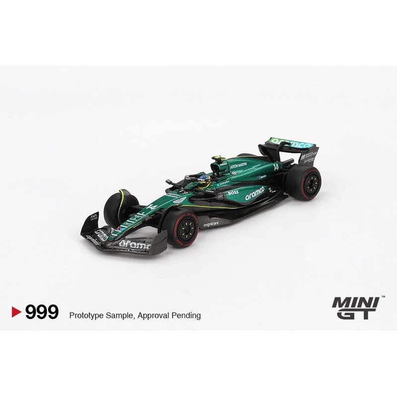 [ETA:  Nov 2025 ] Mini GT 1/64 Aston Martin AMR24 #14 Fernando Alonso2024 F1 2024 Bahrain GP