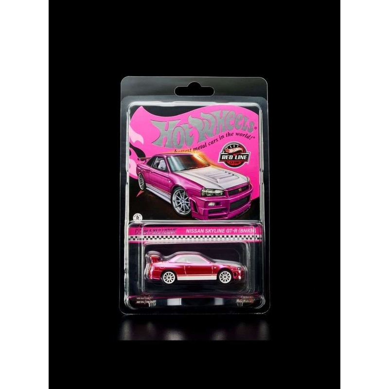 Exclusive Hotwheels RLC Pink Editions Nissan Skyline GT-R (bnr34)
