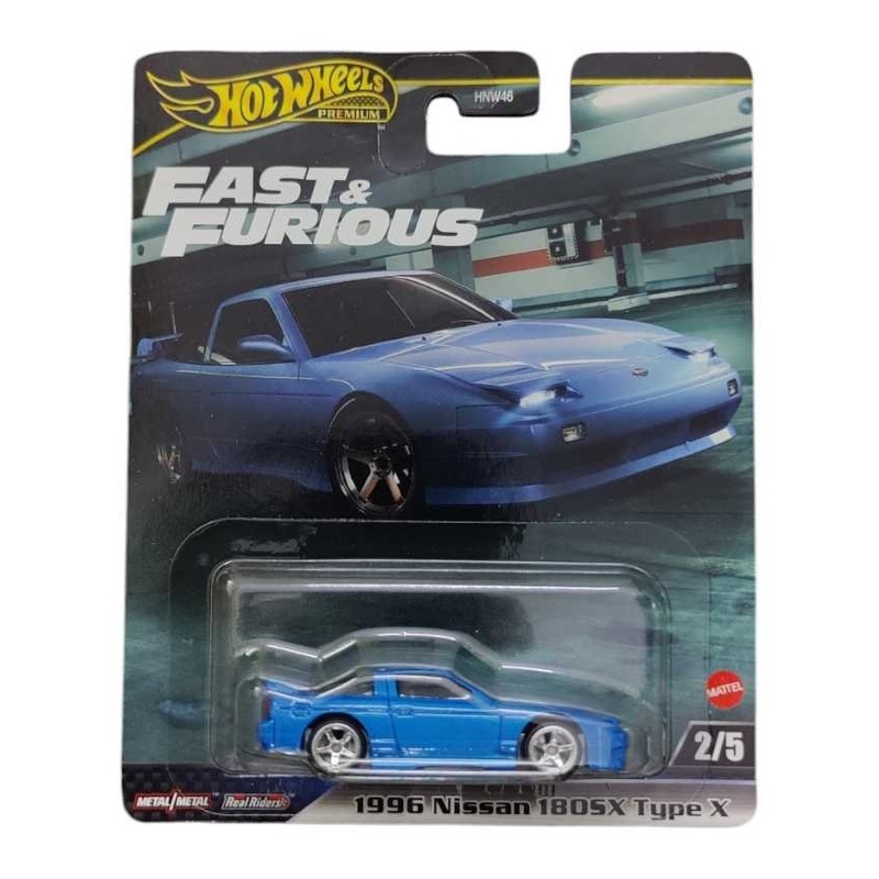 Hotwheels 1996 nissan 180sx type x blister damage