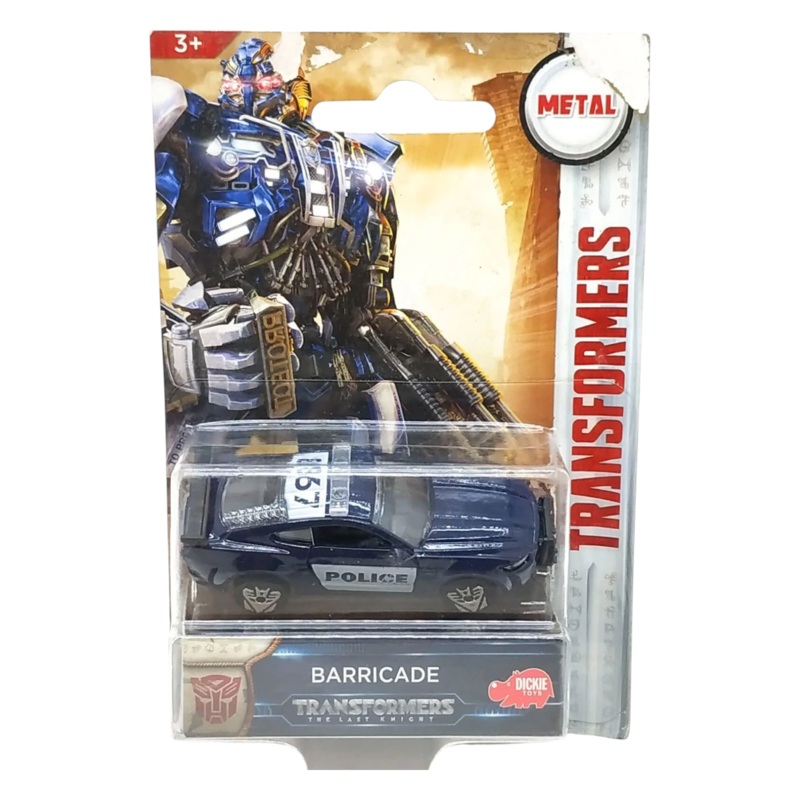 Metal Transformers Ford Mustang Barricade 1:64 Scale