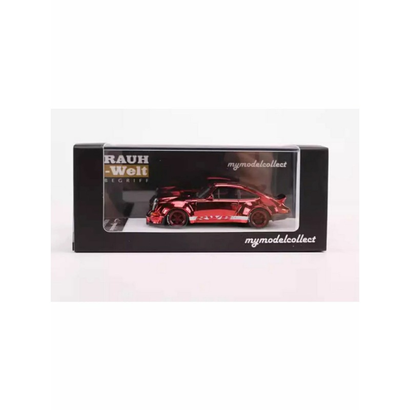 Porsche RWB 930 wide-body duck tail alloy car model