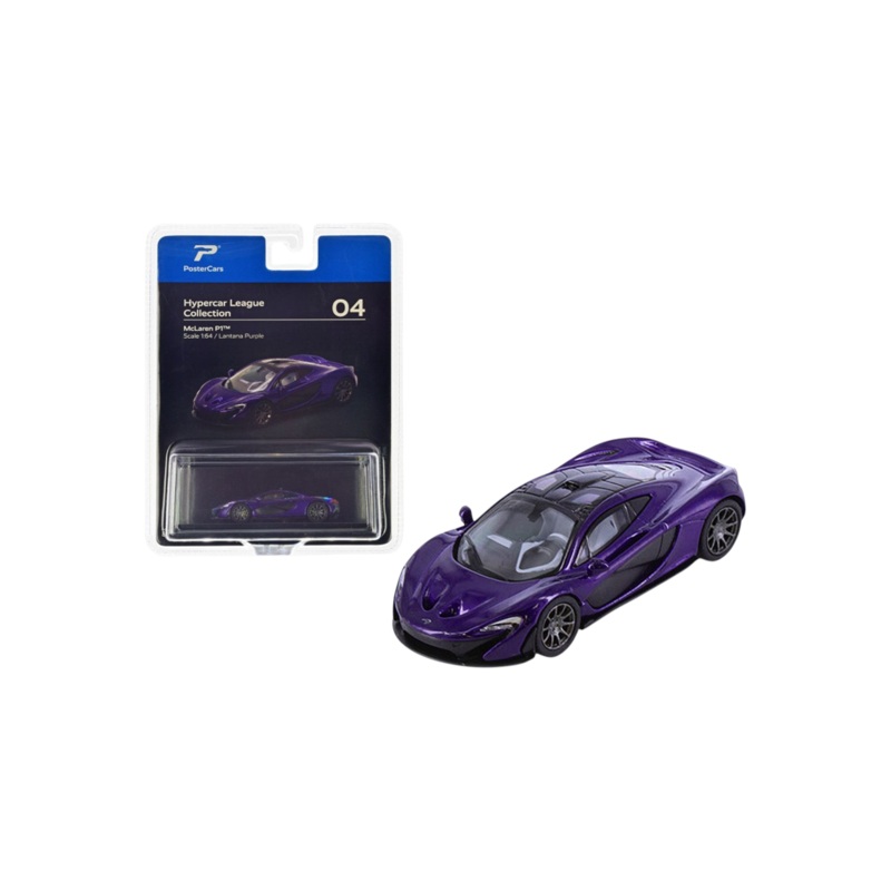 PosterCars Hypercar League Collection Mclaren P1 1:64 Scale