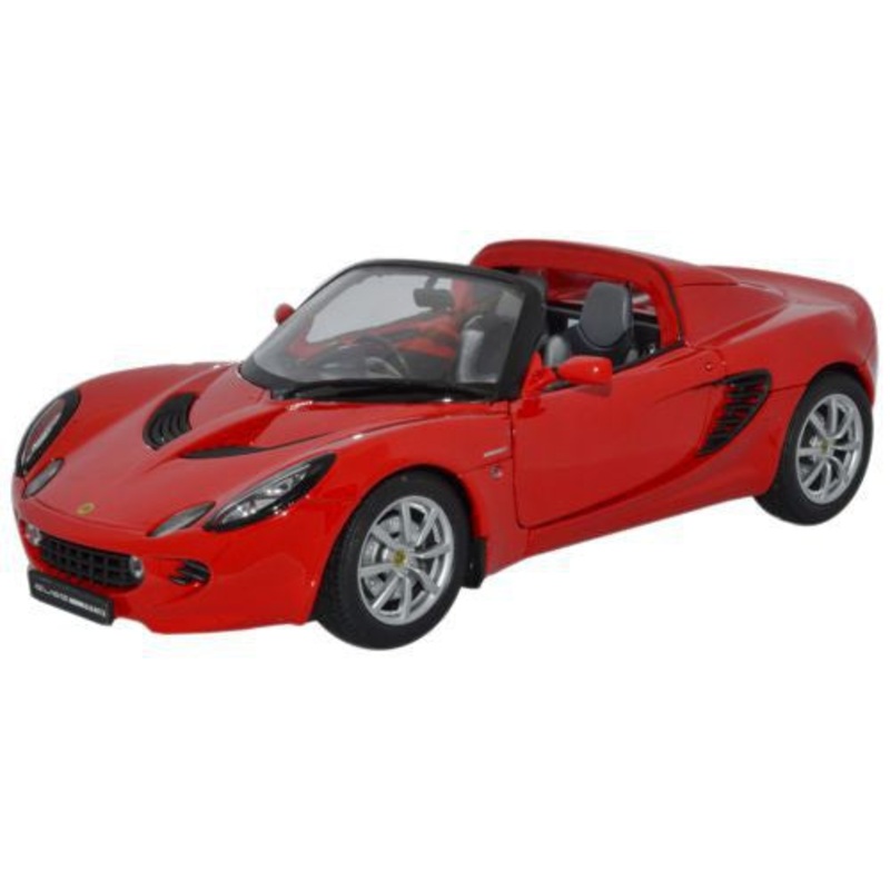 Welly Lotus Elise RH Drive Red - 1:18 Scale