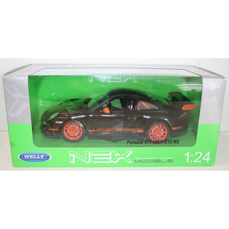 Welly NEX 1/24 Scale 22495W - Porsche 911 997 GT3 RS - Black