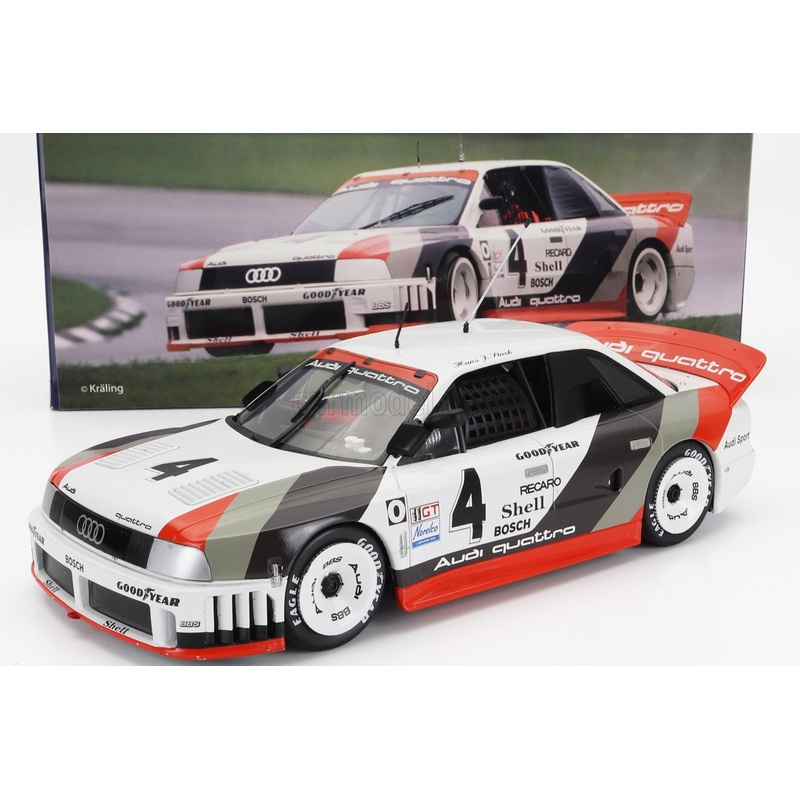 Werk83 Audi 90 Quattro Team Audisport No 4 Winner IMSA Laguna Seca 1989 1:18