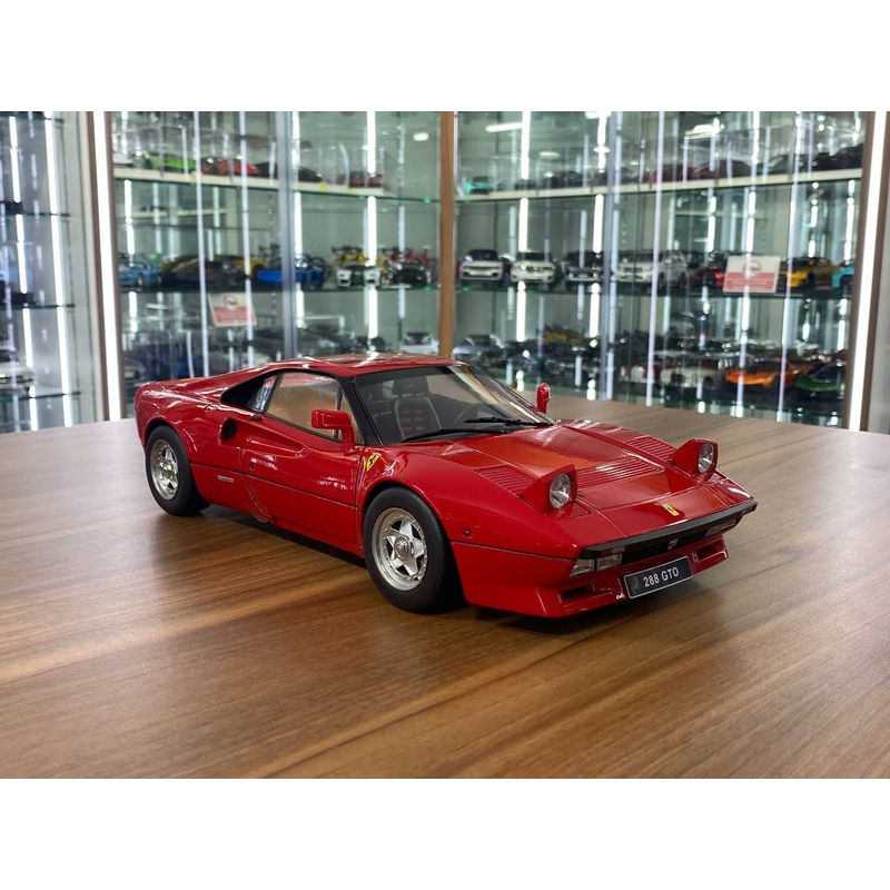 1/12 KK Models Ferrari 288 GTO  Red | Diecast | Partial Opening