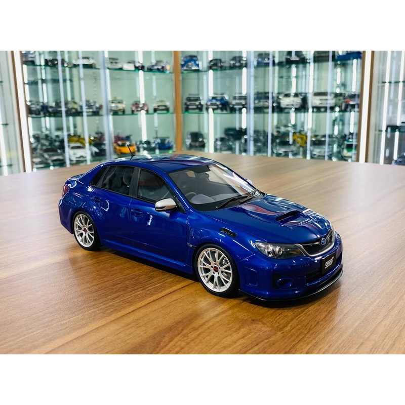 1/18 Resin Subaru Impreza WRX STI Blue by Otto