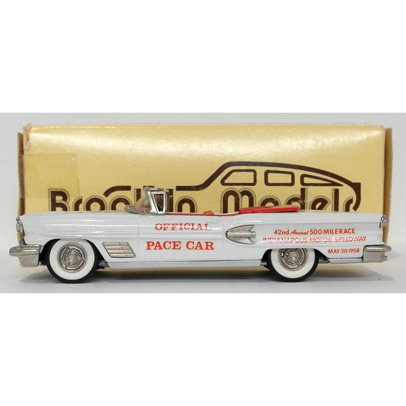 Brooklin 1/43 Scale BRK25 005  - 1958 Pontiac Bonneville Indy Pace Car 1 Of 3000