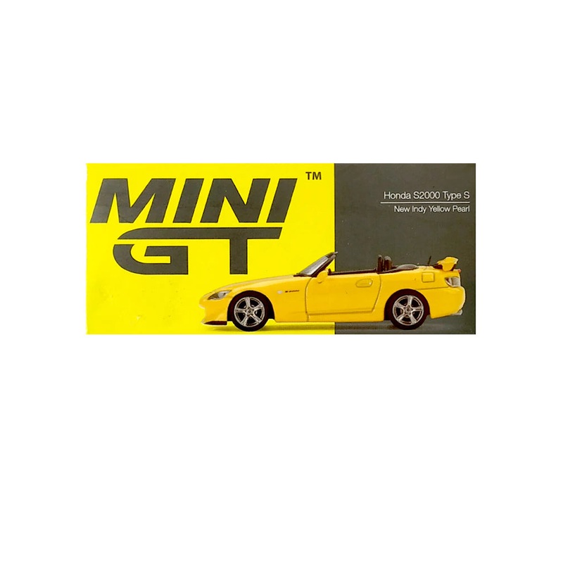 EXCLUSIVES MINI GT Honda S2000 Type S - Yellow