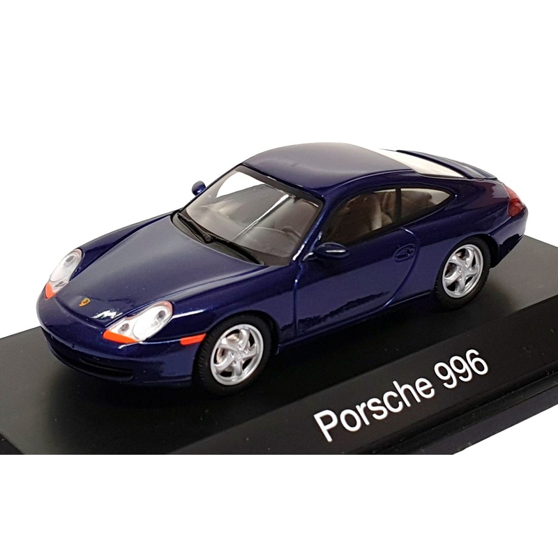 Schuco 1/43 Scale Diecast 04342 - Porsche 996 Carrera - Met. Blue