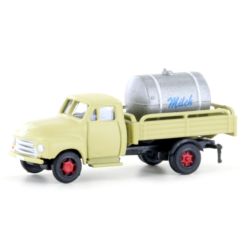 Truck Opel Blitz flatbed/tank milk
