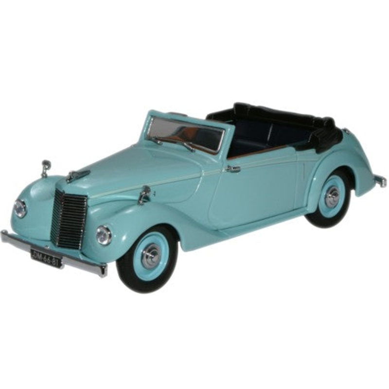 Turquoise Armstrong Siddeley Hurricane Open - 1:43 Scal