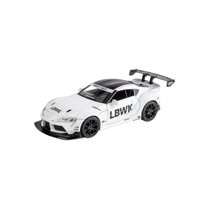 XQT Toyota Supra Alloy Car Simulation Die-Cast Model 1:22 Scale