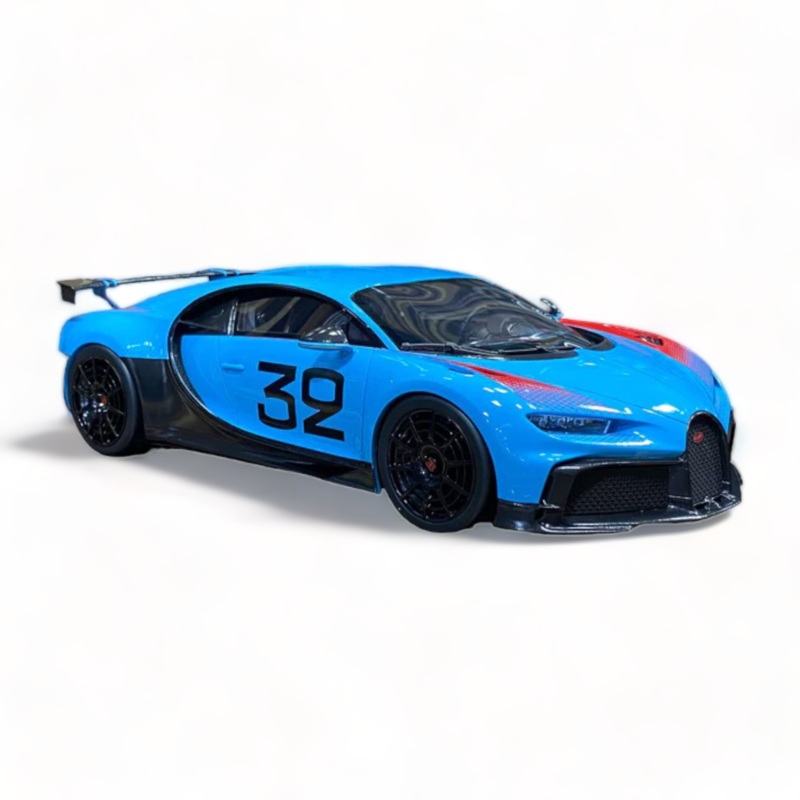 1/18 Bugatti Chiron Pur Sport Baby Blue by Top Speed