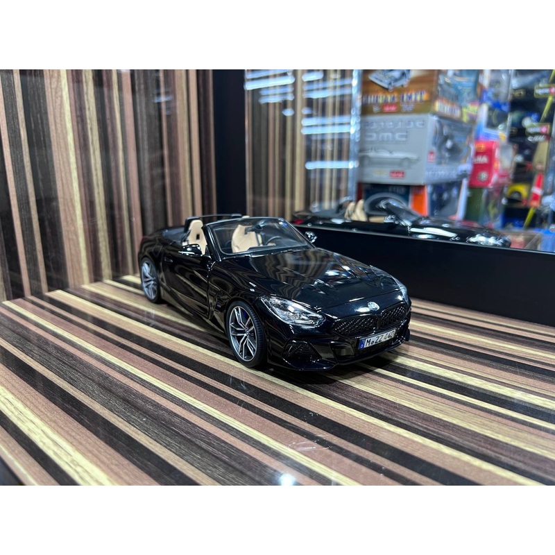 1/18 Diecast BMW Z4 2019 Black Norev Scale Model Car