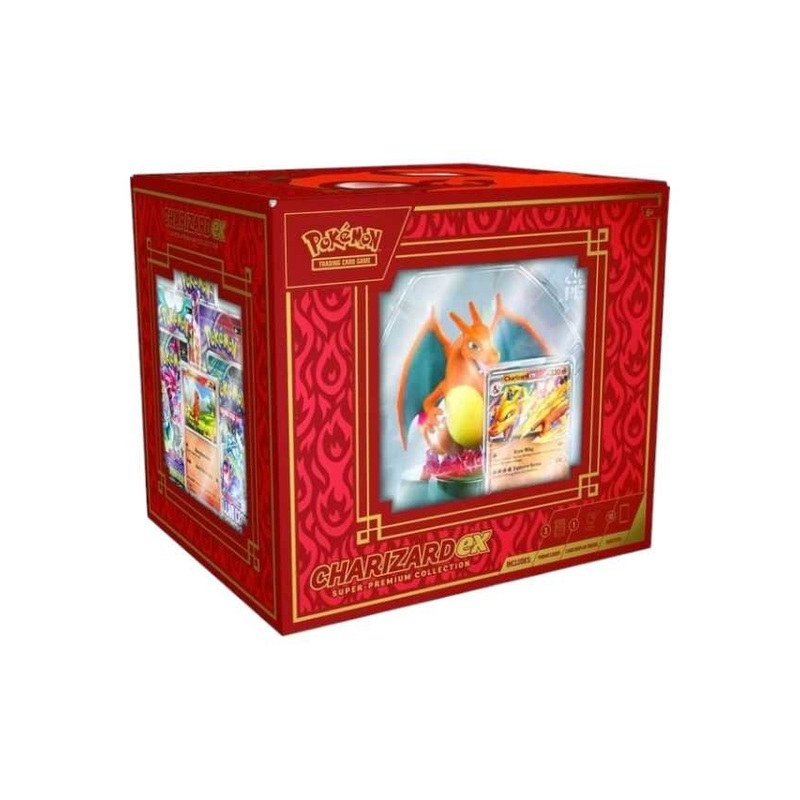 Exclusive Pokemon Pokemon trading Card game Charizard ex super-premium collection