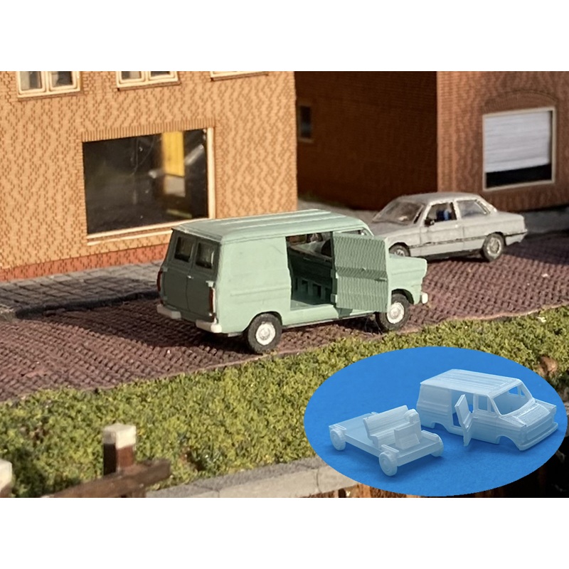 Ford Transit Van with open door 
