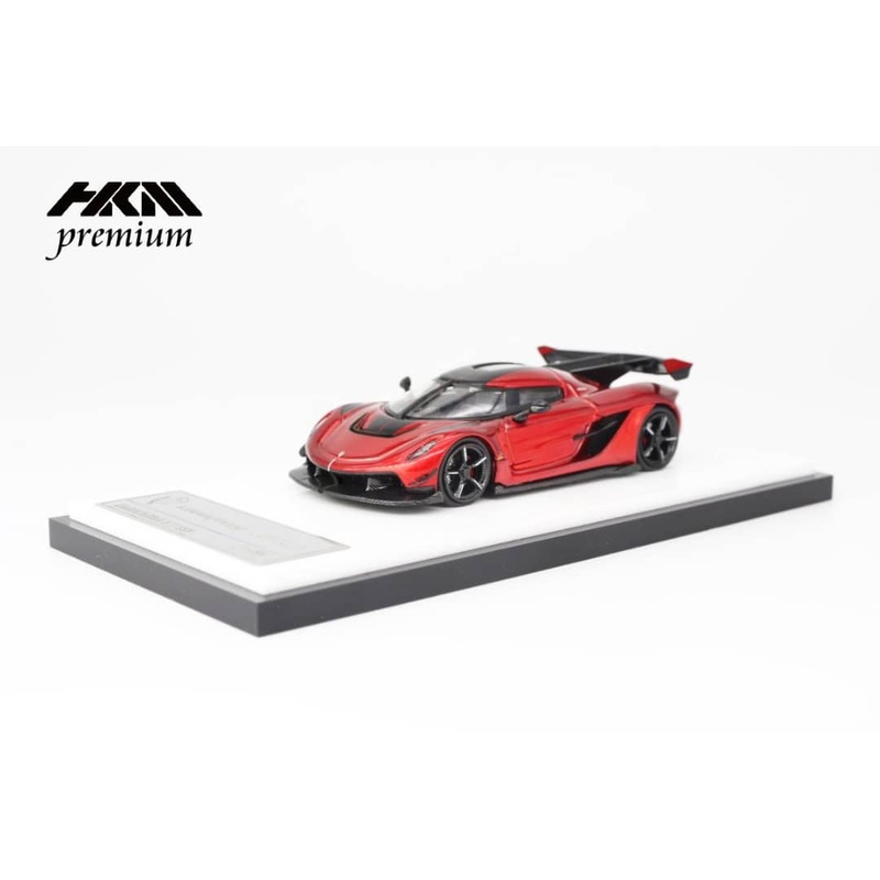 HKM 1/64 Jesko - Cherry Kliff Red