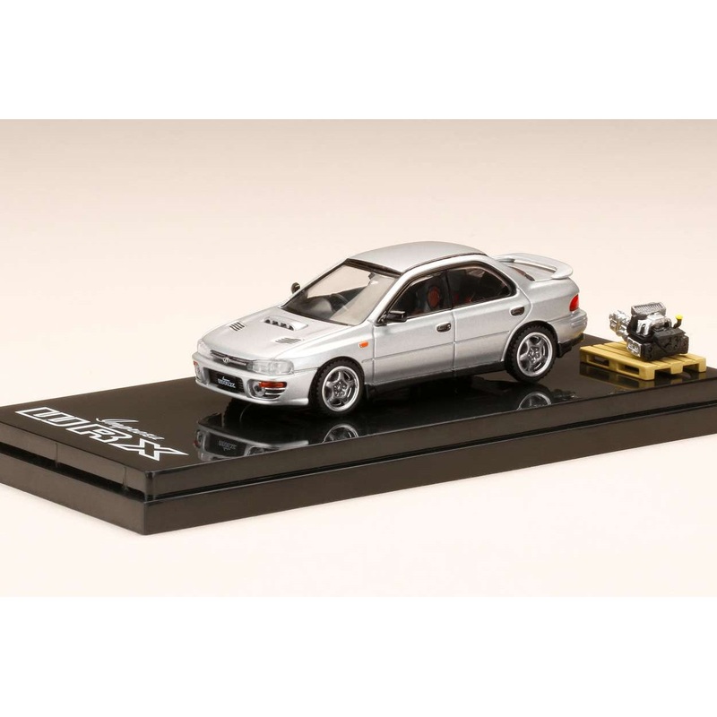 Hobby Japan 1/64 SUBARU IMPREZA WRX (GC8) 1992 with Engine Display Model