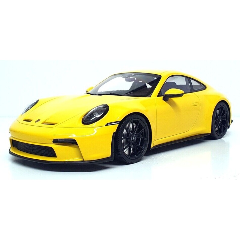 Minichamps 2022 Porsche 911 992 GT3 Touring Yellow w/ Black Wheels 1:18